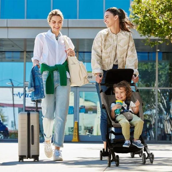 Munchkin Sparrow Ultra Compact Travel Stroller - Black - MadeInUSA - Image 8