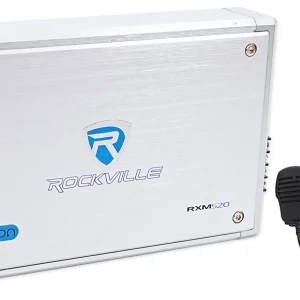 Rockville RXM-S20 Micro Marine/ATV Amplifier 1600w Max 4 Channel 4x100w - MadeInUSA