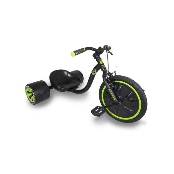 Madd Gear Adjustable Mini Drift Trike, Green/Black - MadeInUSA - Image 8