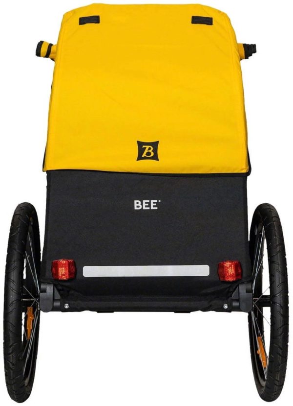 Burley Bee Single Trailer Yellow - MadeInUSA - Image 5