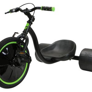 Madd Gear Adjustable Mini Drift Trike, Green/Black - MadeInUSA