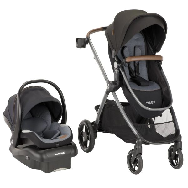 Maxi-Cosi Siena CP 5-in-1 Modular Travel System - Mystic Gray - MadeInUSA - Image 4