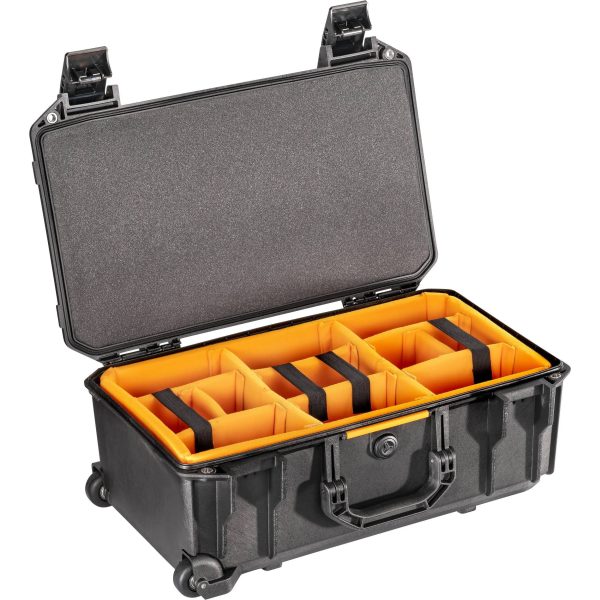 Pelican V525 Vault Rolling Case with Padded Dividers, Black - MadeInUSA - Image 7