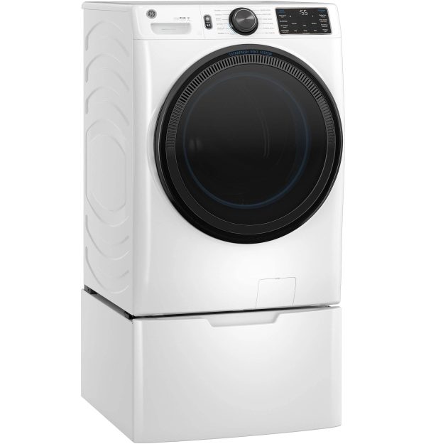 GE GFW655SSVWW 5.0 Cu. ft. Capacity Smart Front Load Steam Washer with SmartDispense - MadeInUSA - Image 9