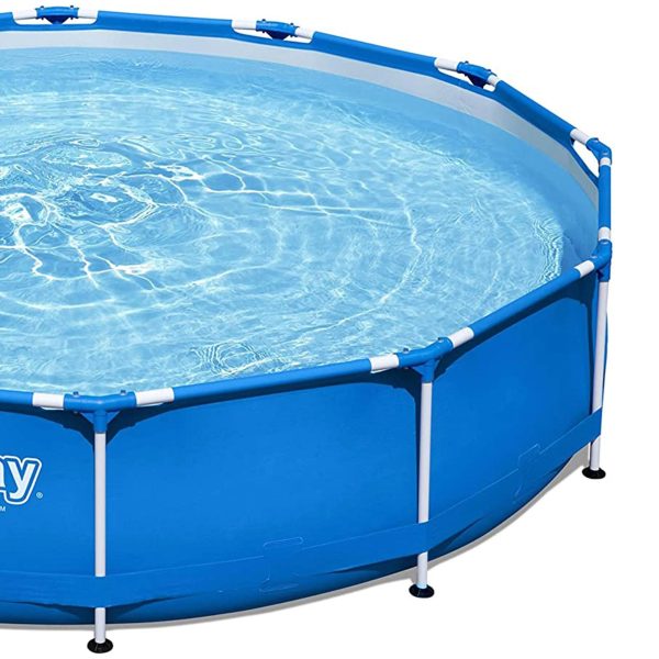 Bestway Steel Pro 12' x 30" Round Above Ground Pool Set - MadeInUSA - Image 10