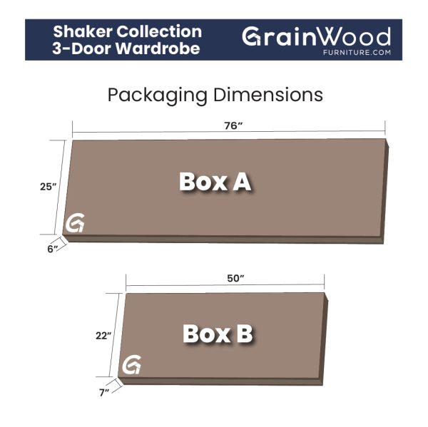 Grain Wood Furniture Sheila Armoire; Walnut - MadeInUSA - Image 5
