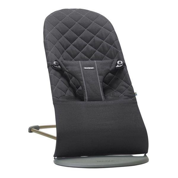 Bouncer Bliss - Sand Gray / Woven, Classic Quilt / Dark Gray - MadeInUSA - Image 8