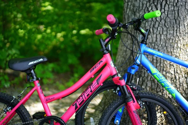 BCA 20 inch Crossfire 6-Speed Boy's Mountain Bike, Blue/Green - MadeInUSA - Image 3