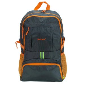 Rockland Packable 19 in. Charcoal Stowaway Backpack - MadeInUSA