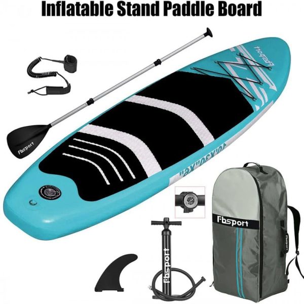 Fbsport 11ft Inflatable Paddle Board Sup, 6'' Thick W/Paddling Fins PU - MadeInUSA - Image 7