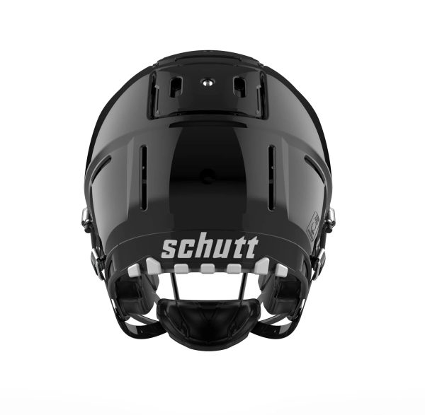Schutt Adult F7 VTD Football Helmet, Black / L - MadeInUSA - Image 2