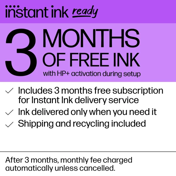 HP ENVY 6052e All-in-One Wireless Color Inkjet Photo Printer with 3 Months Instant Ink Incl with HP+ - MadeInUSA - Image 5