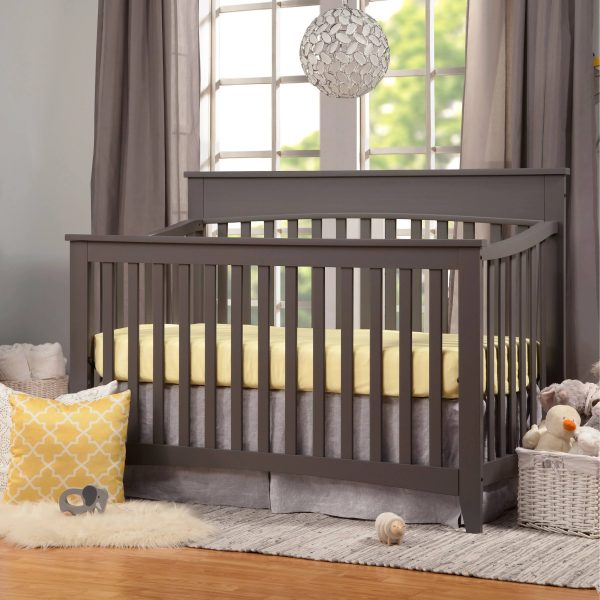 Da Vinci Grove 4-in-1 Convertible Crib, Slate - MadeInUSA - Image 2