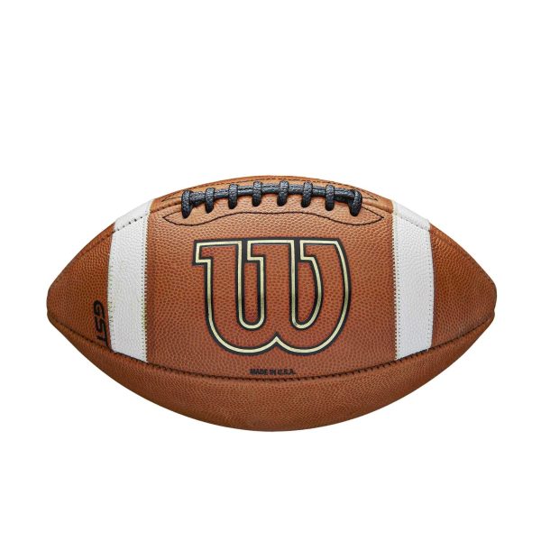 Wilson NCAA 1003 GST Official Leather Football - MadeInUSA