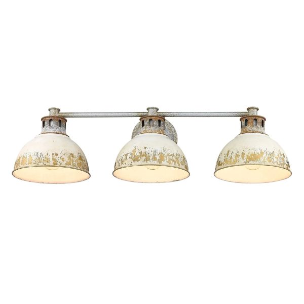 Golden Kinsley 3 Light Bath Vanity 0865 Ba3 AGV Teal (Aged Galvanized Steel) - MadeInUSA - Image 7