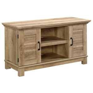 Pemberly Row 50"Engineered Wood TV Stand in Orchard Oak - MadeInUSA