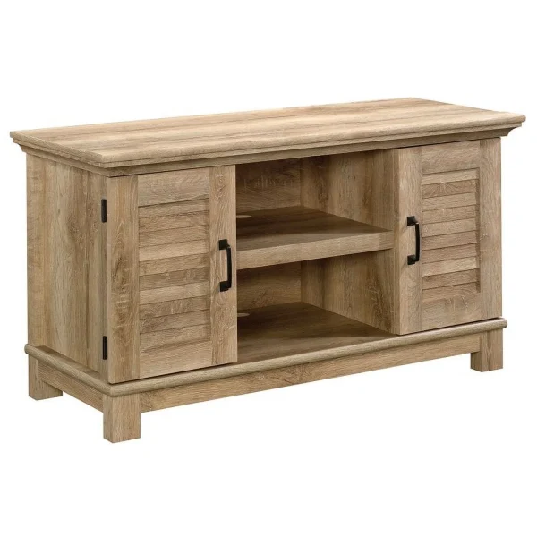 Pemberly Row 50"Engineered Wood TV Stand in Orchard Oak - MadeInUSA