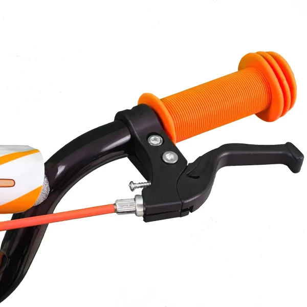 SUNLOVERR Orange Comet Boys Bike for Toddlers and Kids Ages 3-5 Years Old, 12 Inch Kids Bike with Training Wheels & Basket, Boy Bicycle with Handbrake. - MadeInUSA - Image 8