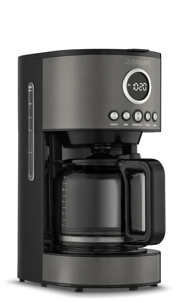 Cuisinart 12 Cup Coffeemaker , Stainless Steel Black - MadeInUSA - Image 4