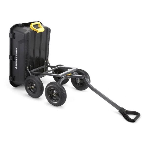 Gorilla Carts 7-cu ft Poly Yard Cart | GCG-7 - MadeInUSA - Image 6