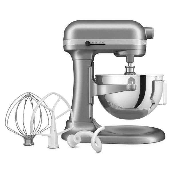 KitchenAid - 5.5 Quart Bowl-Lift Stand Mixer - Contour Silver - MadeInUSA