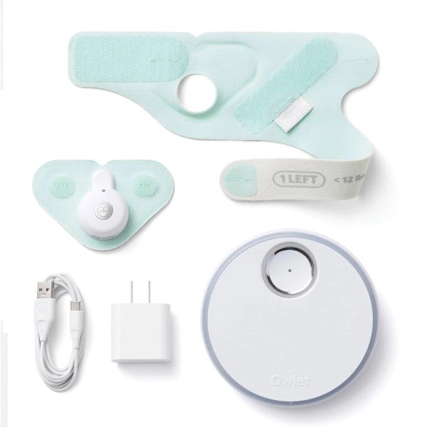 Owlet Dream Sock Plus Baby Monitor - Mint - MadeInUSA - Image 5