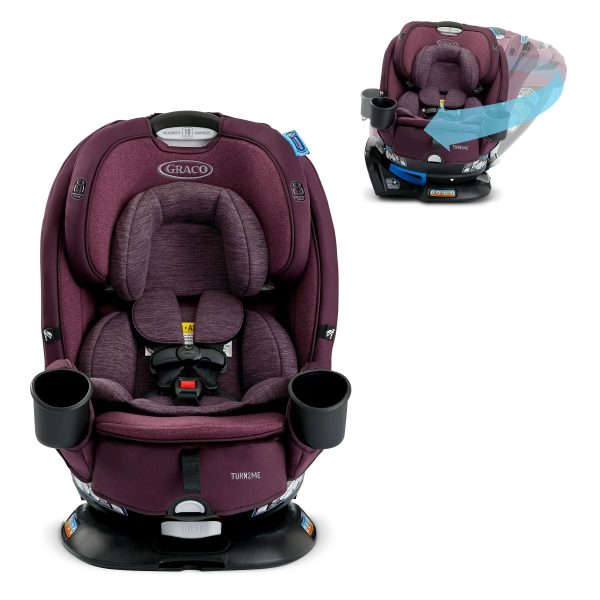Graco Turn2Me 3 in 1 Car Seat - Cambridge - MadeInUSA - Image 9