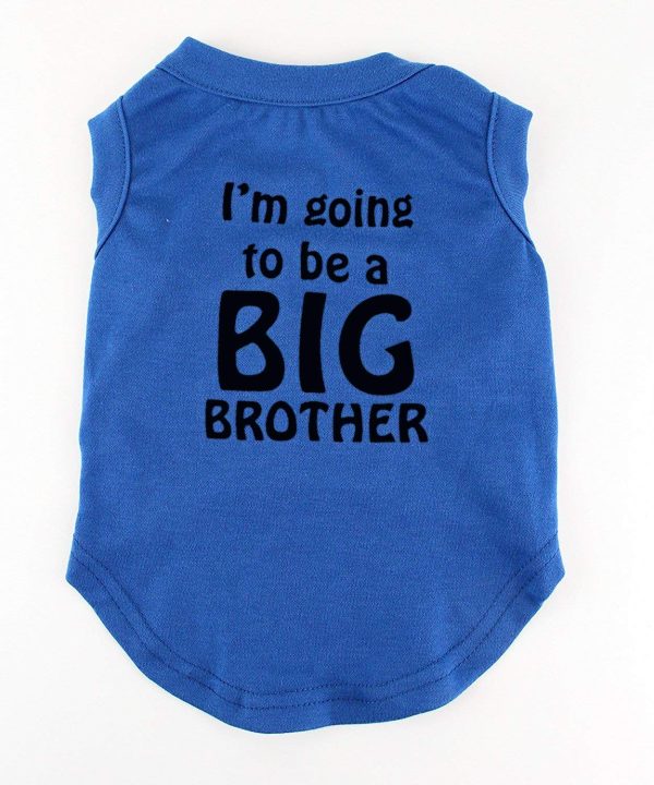Midlee I'm Going to be a Big Brother Dog Shirt - Image 7