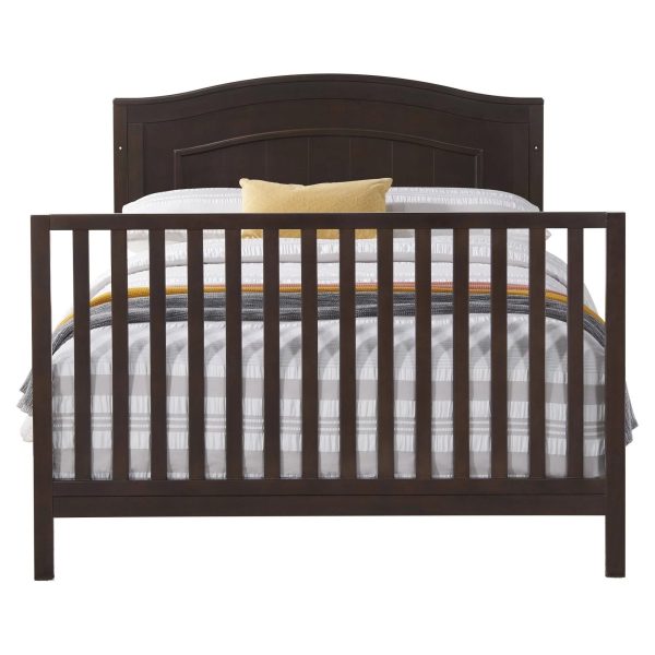 Oxford Baby North Bay 4-in-1 Convertible Crib - Espresso - MadeInUSA - Image 2