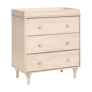 Babyletto Lolly 3-Drawer Changer Dresser - Washed Natural - MadeInUSA