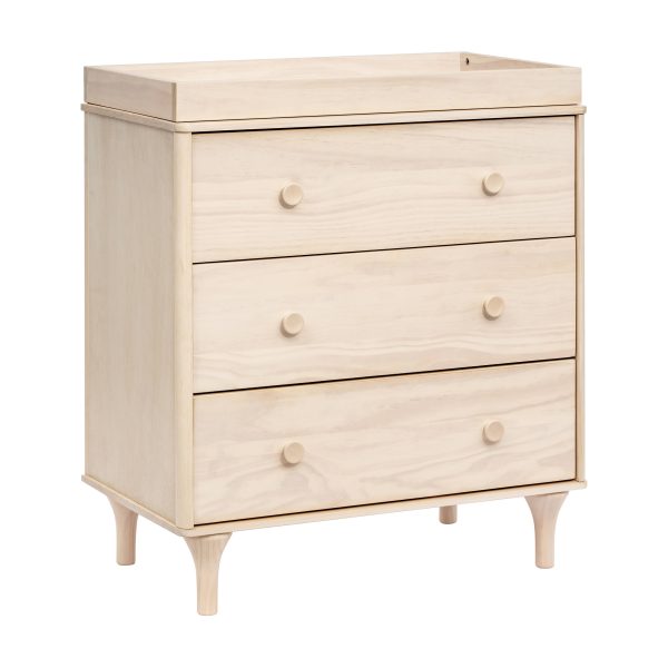 Babyletto Lolly 3-Drawer Changer Dresser - Washed Natural - MadeInUSA