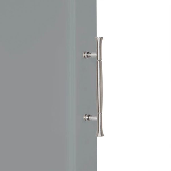 RiverRidge Somerset 22.81in W x 24.5in H x 7.88in D Gray Bathroom Wall Cabinet - MadeInUSA - Image 9