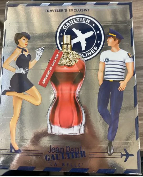 Jean Paul Gaultier La Belle Women 2 Piece Gift Set - 3.4 Oz Eau De Parfum Spray By Jean Paul Gaultier - MadeInUSA - Image 2