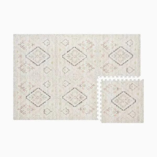 House of Noa Little Nomad Play Mat L Ula in Indigo Size 4x8 - MadeInUSA - Image 4