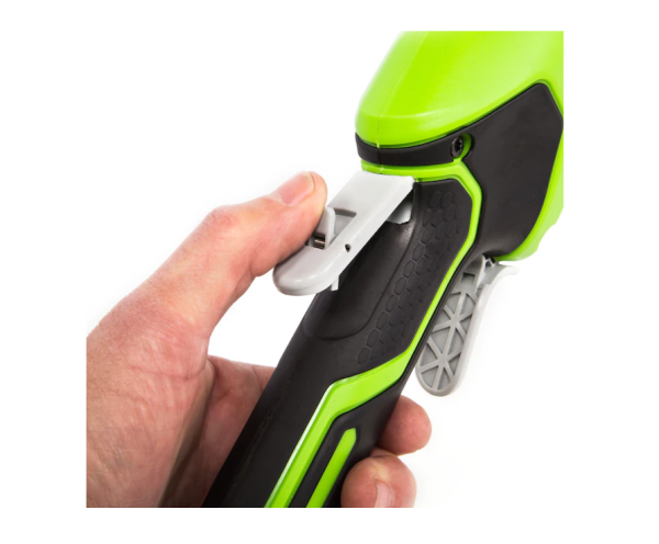 Greenworks PS24B210 24Volt 8in Cordless Electric Pole Saw 2 Ah Battery Charger Included - MadeInUSA - Image 8