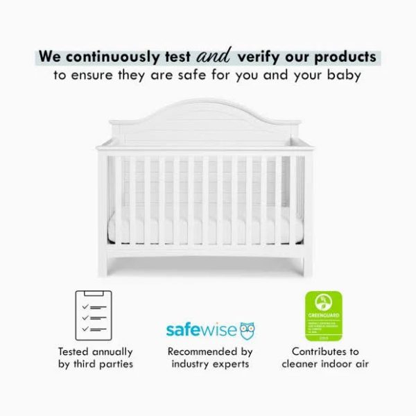 Carter's by DaVinci Nolan 4-in-1 Convertible Crib - Light Sage - MadeInUSA - Image 10