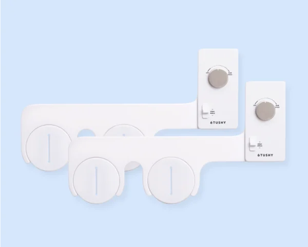 TUSHY Classic 3.0 Bidet Toilet Seat Attachment | Adjustable Water Pressure (Platinum Knob) - MadeInUSA - Image 6