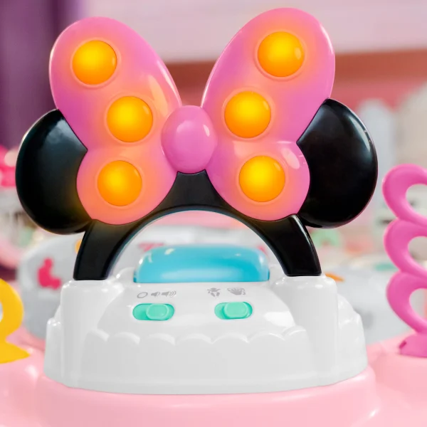 Disney Baby MINNIE MOUSE Forever Besties Infant Activity Center Jumper, Pink, Unisex, Newborn+ - MadeInUSA - Image 9