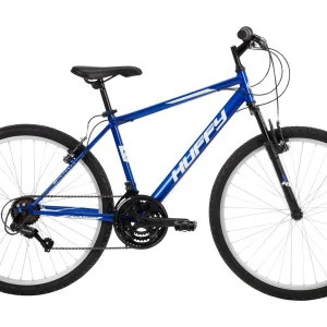 Huffy 26-inch Rock Creek Men's Mountain Bike, Ages 13 and Up, Blue - MadeInUSA