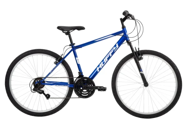 Huffy 26-inch Rock Creek Men's Mountain Bike, Ages 13 and Up, Blue - MadeInUSA
