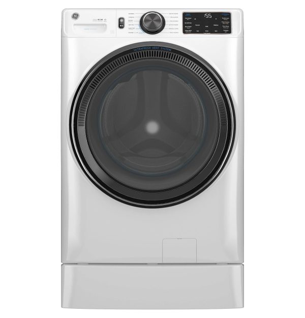 GE GFW655SSVWW 5.0 Cu. ft. Capacity Smart Front Load Steam Washer with SmartDispense - MadeInUSA - Image 8