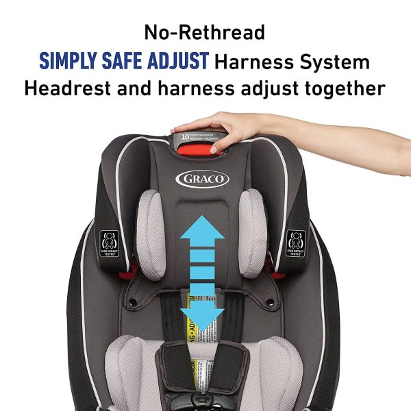 Graco Slimfit 3-in-1 All-in-One Convertible Car Seat - Anabele - MadeInUSA - Image 2