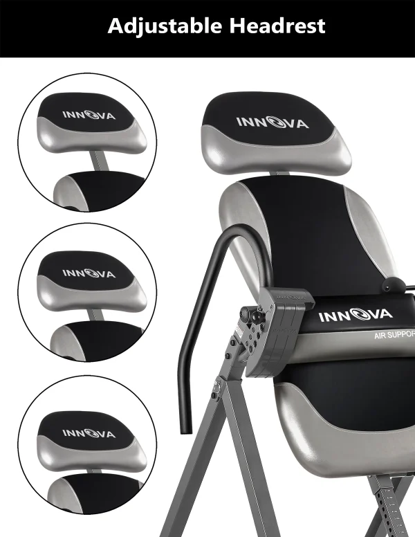 Innova ITX9900 Heavy Duty Inversion Table with Air Lumbar Support - MadeInUSA - Image 7