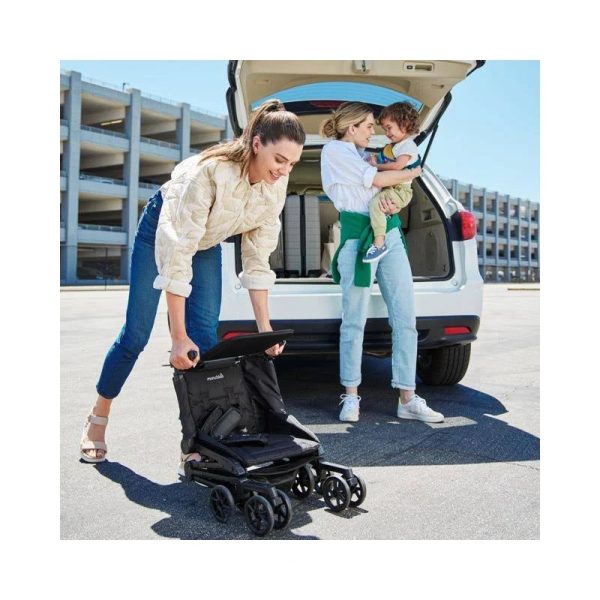 Munchkin Sparrow Ultra Compact Travel Stroller - Black - MadeInUSA - Image 7