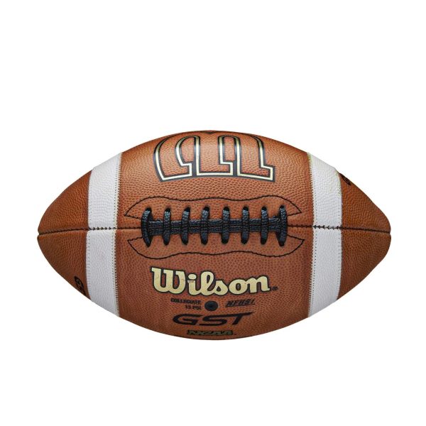 Wilson NCAA 1003 GST Official Leather Football - MadeInUSA - Image 5