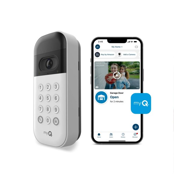 MyQ Smart Garage Video Keypad - MadeInUSA