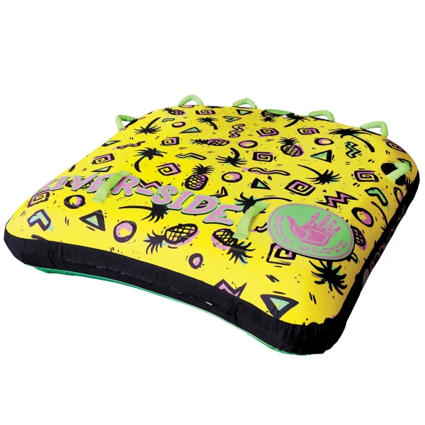 Body Glove Riverside 3-Person Yellow Waterskiing Towables - MadeInUSA - Image 2