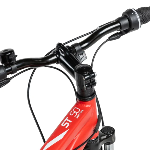 Decathlon Rockrider ST50, 21 Speed Aluminum Mountain Bike, 26, Unisex, Adult, Red, Medium - MadeInUSA - Image 5