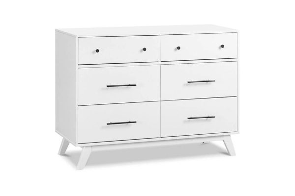 DaVinci Otto 6-Drawer Dresser - Walnut - MadeInUSA - Image 4