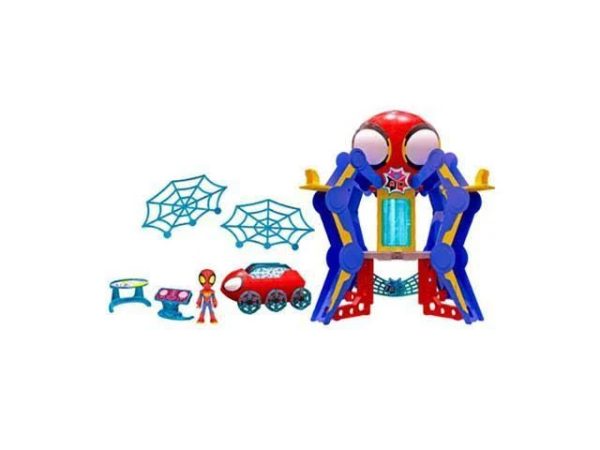 Spidey & Amazing Friends Web-Spinners Playset - Preschool Toys - MadeInUSA
